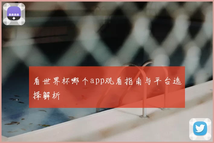 看世界杯哪个app观看指南与平台选择解析