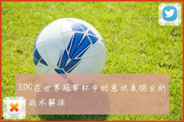 EDG在世界冠军杯中的意识表现分析与战术解读